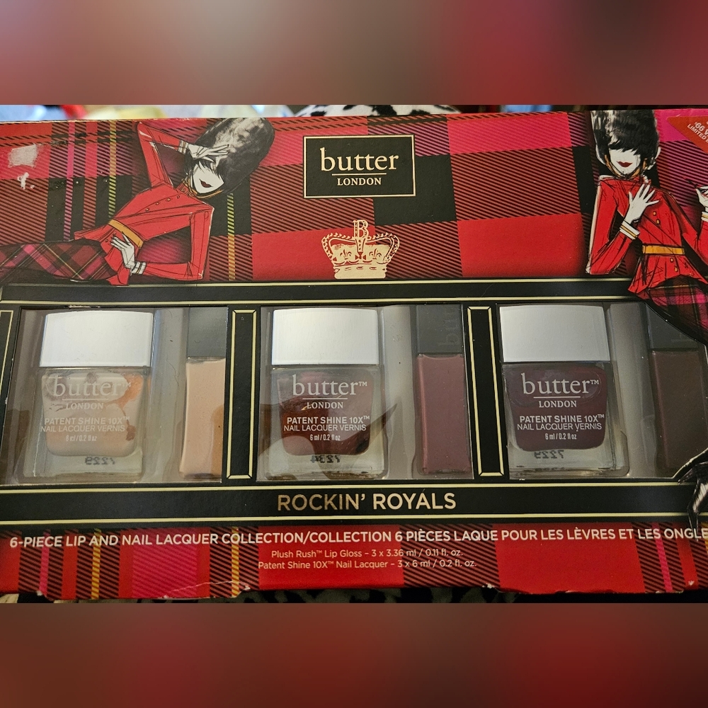 Butter London Rockin' Royals Lip & Nail Lacquer Collection